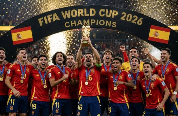 Spain Wins 2026 World Cup, As Argentina Recorded No Single Shot On Target
